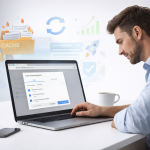 Clearing browser cache to fix website loading issues