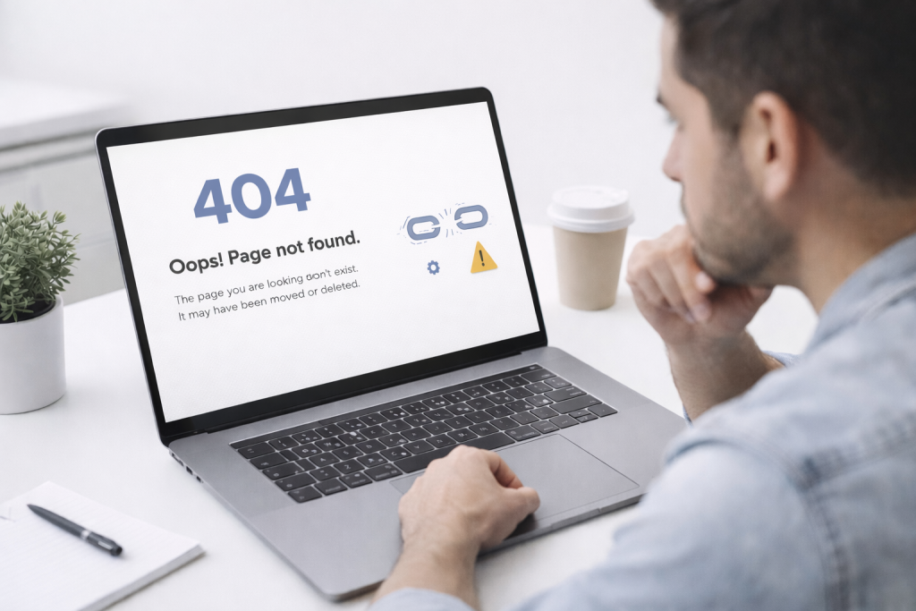 How to fix 404 error on website – broken page not found issue