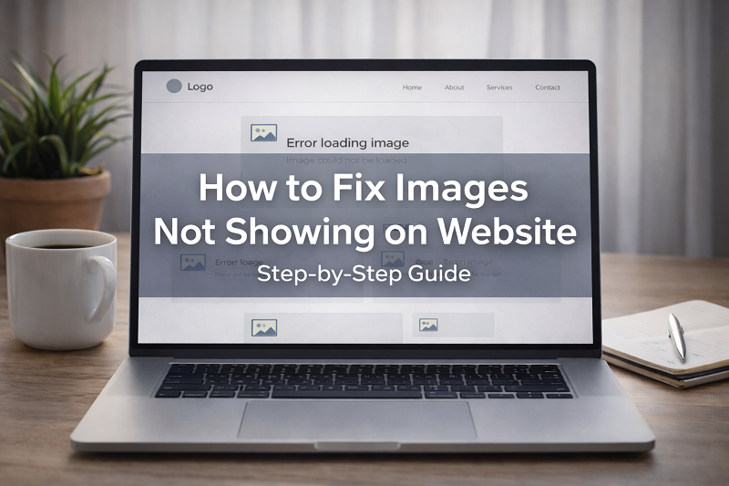 Images not showing on website – step by step troubleshooting guide