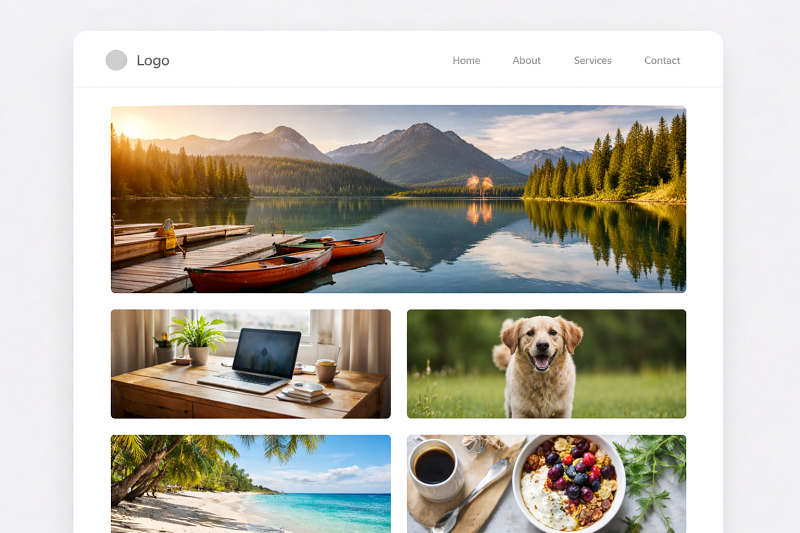 Website images loading successfully after fixing issue