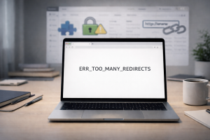 Disable Cloudflare or hosting redirect rules to fix too many redirects error