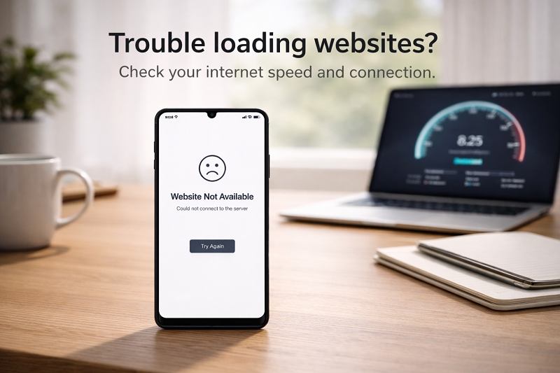smartphone-website-loading-error-with-laptop-speed-test-background-modern-workspace-trouble-loading-websites-text-overlay