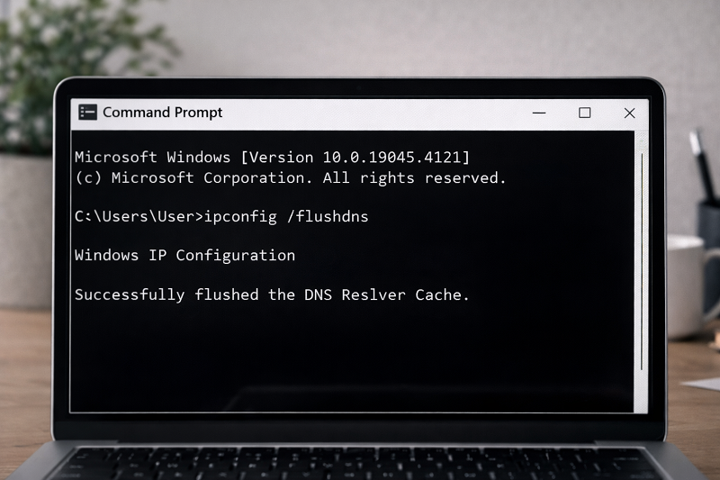flush-dns-command-to-fix-website-error