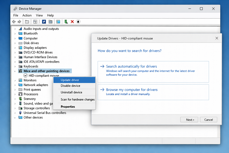 update-mouse-driver-windows-device-manager