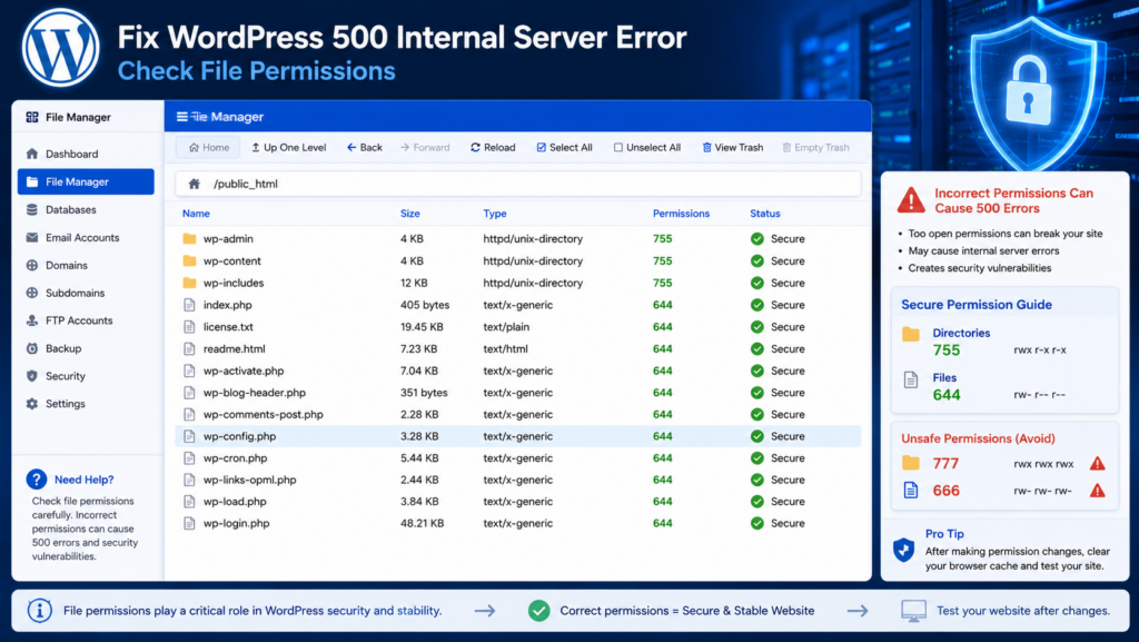 wordpress-file-permissions-500-error