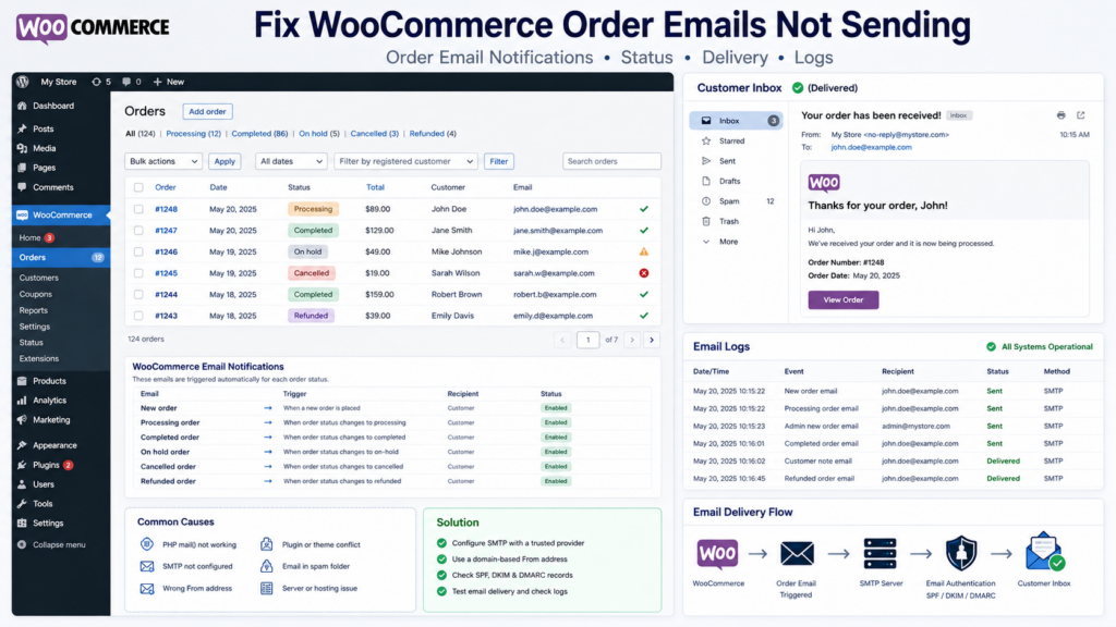 fix-woocommerce-order-emails-not-sending