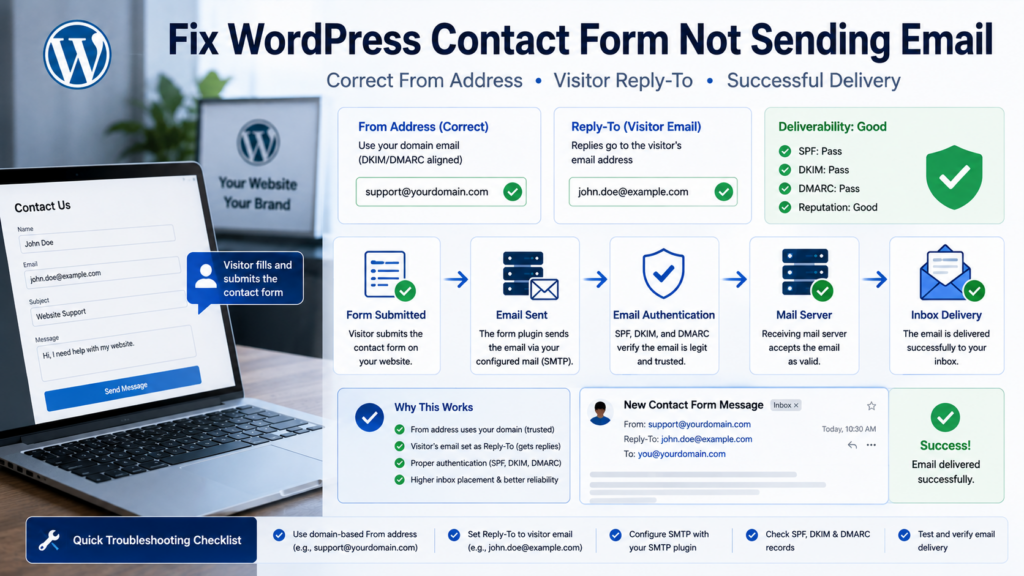 fix-wordpress-contact-form-not-sending-email