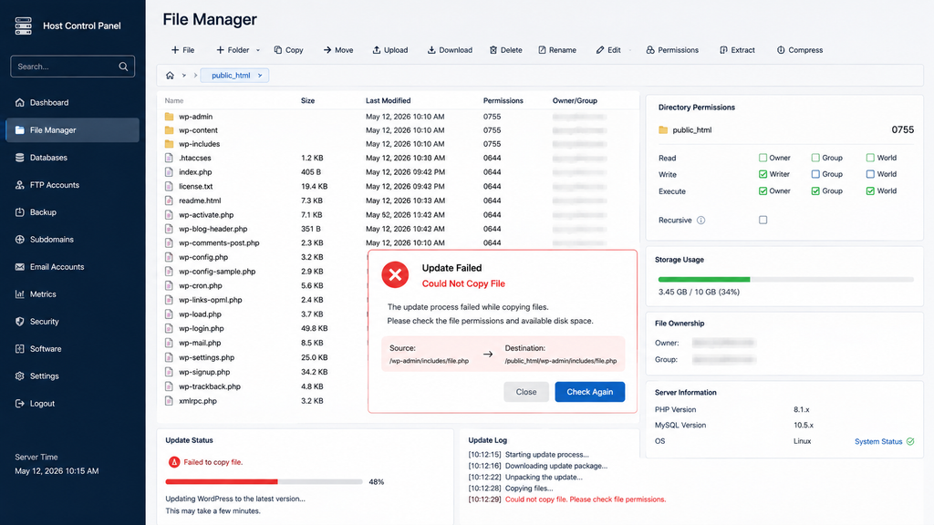 fix-wordpress-could-not-copy-file-error