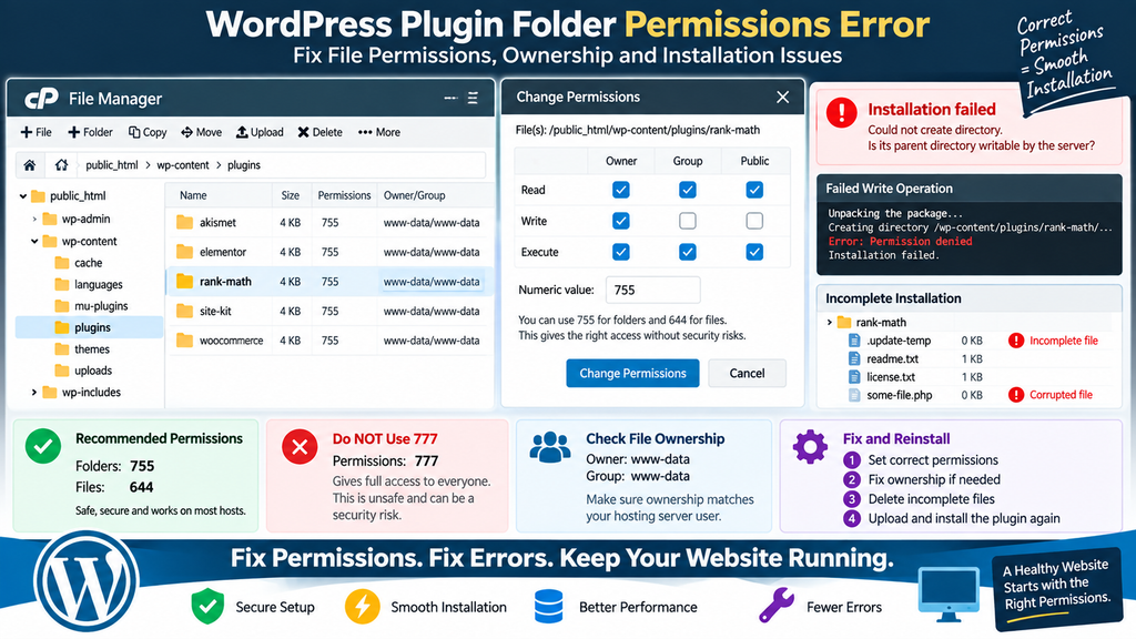 wordpress-plugin-folder-permissions-error