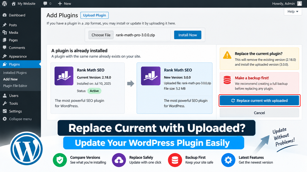 wordpress-replace-current-with-uploaded-plugin